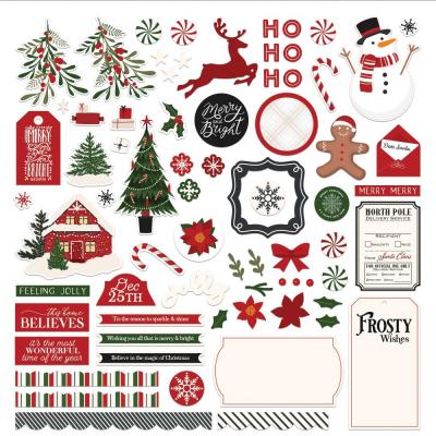 PhotoPlay Holly & Ivy - Card Kit Stickers